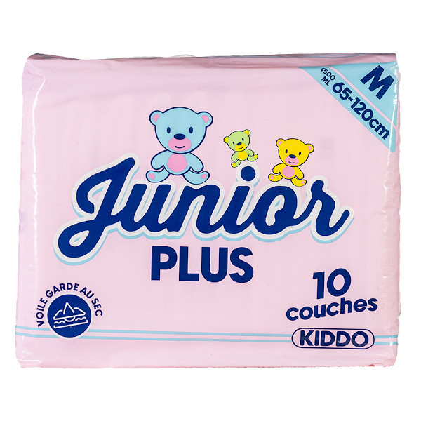 Kiddo Junior Plus M Pink,10 Stk.